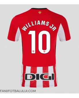 Athletic Bilbao Nico Williams #10 Tricou Fotbal Replică 2024-25 Barbati Acasa